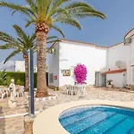 بيت للعطل Spacious Family With Airco, Private 5x10m Pool, Sandy 300m, Free Wifi *