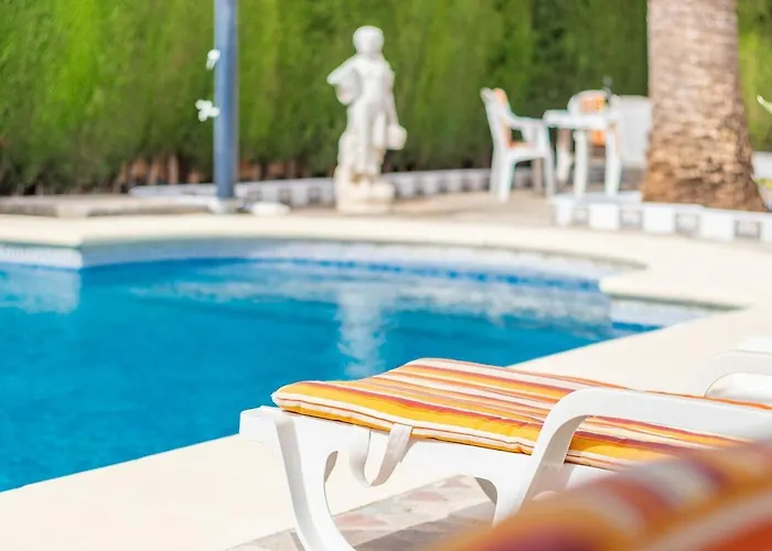Dom wakacyjny Spacious Family With Airco, Private 5x10m Pool, Sandy 300m, Free Wifi Denia